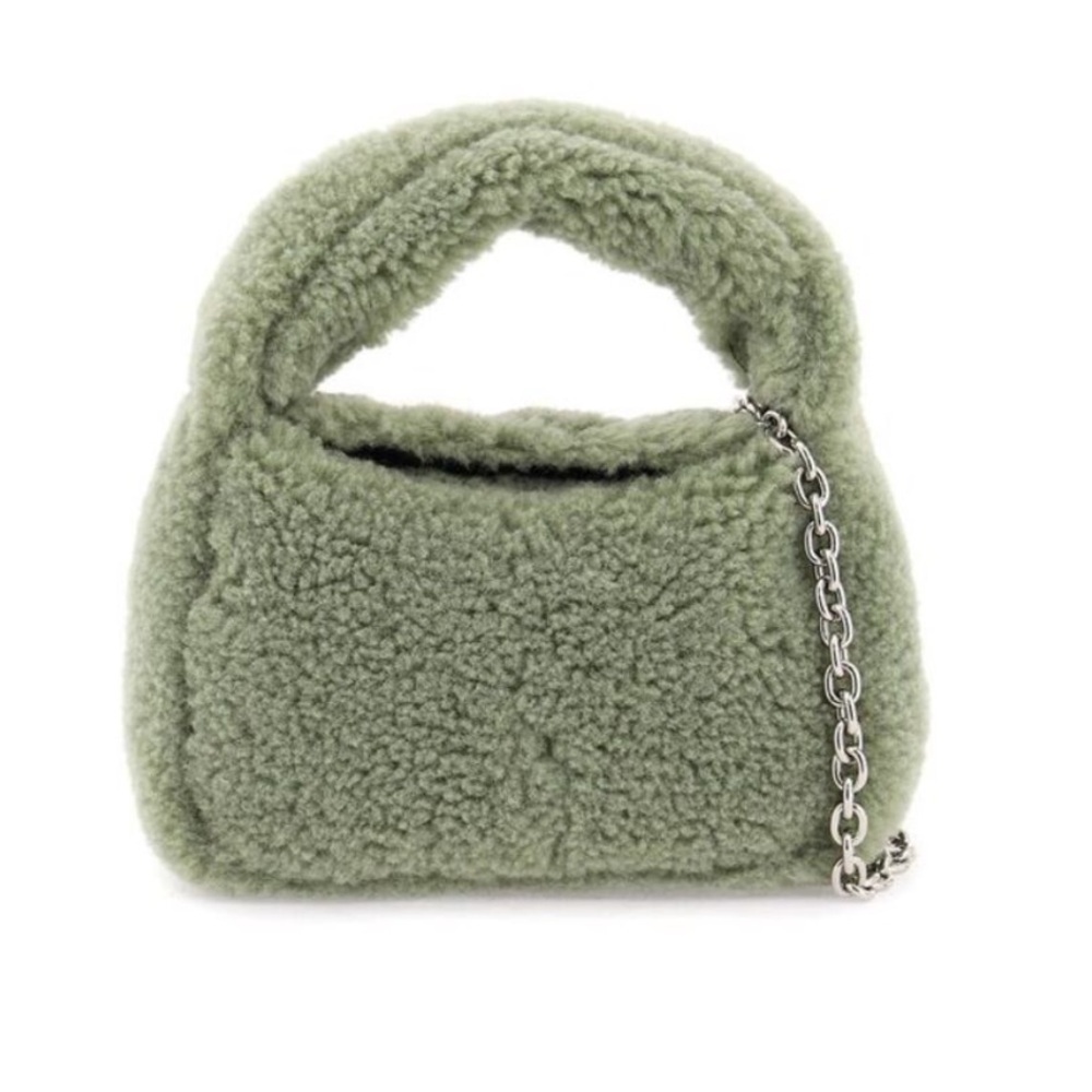 STAND STUDIO Faux Fur Minnie Bag